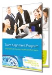 Team alignment brochure showing how to develop strong teams.