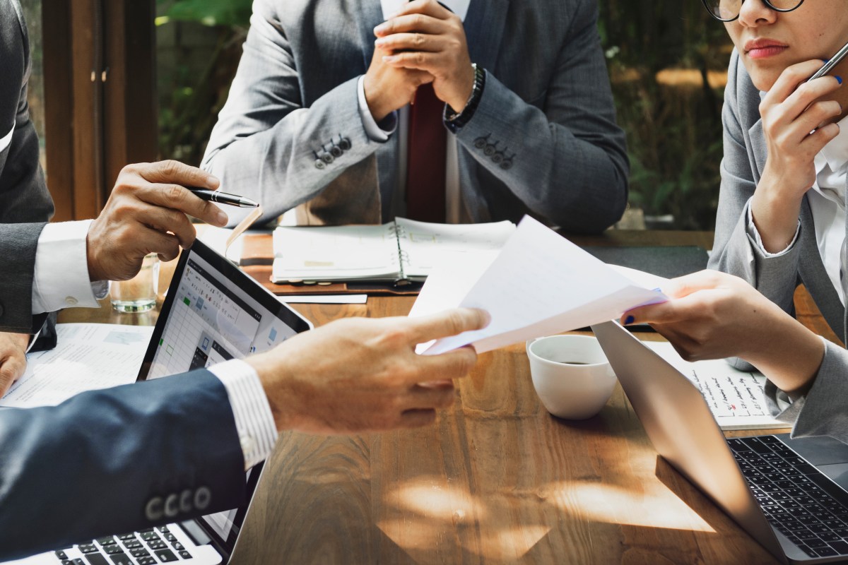 Cross-Cultural business Team meeting