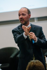 Aad Boot speaking at a Congress