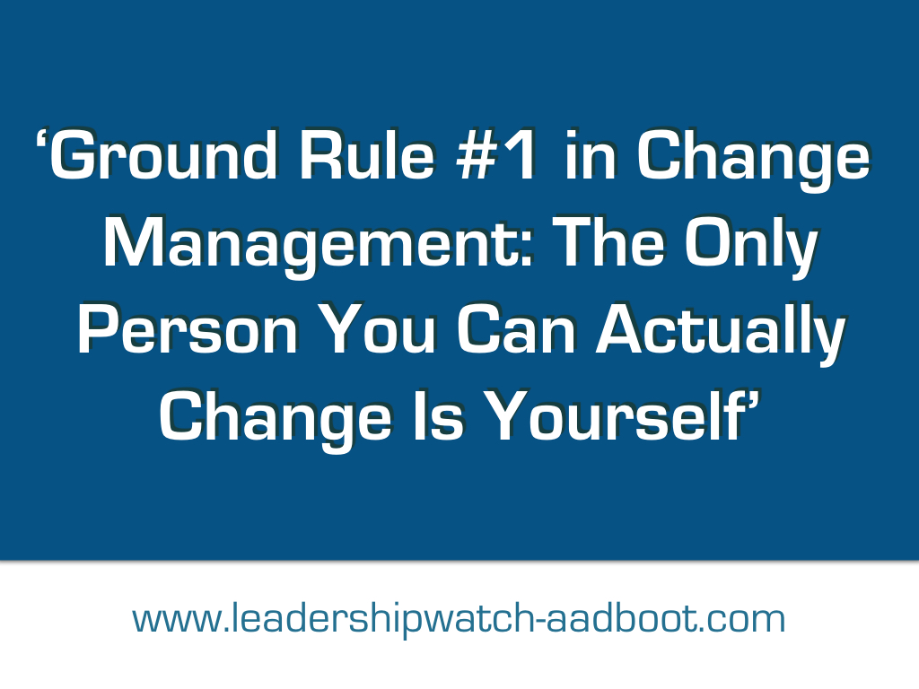 LeadershipWatch Leadership Quote